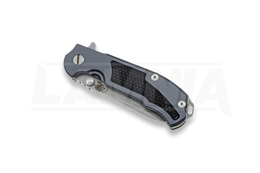 Hinderer MP-1 TI/G10 vouwmes, black/grey