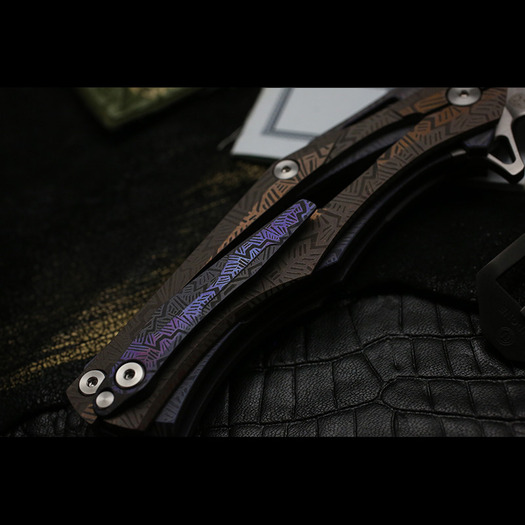 Custom Knife Factory Decepticon 1 Customized - OSR 折叠刀