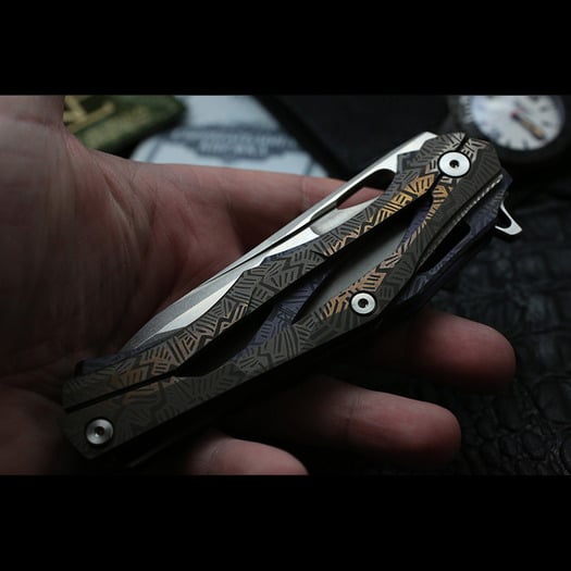 Custom Knife Factory Decepticon 1 Customized - OSR foldekniv