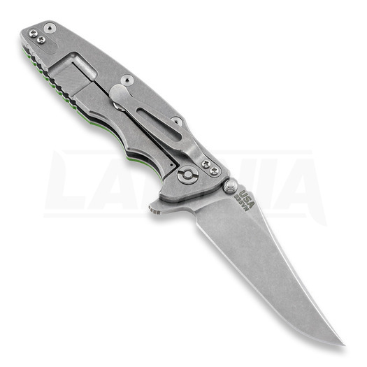 Navalha Hinderer Eklipse Gen2 bowie, verde