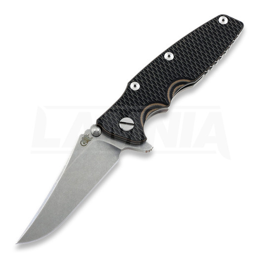 Hinderer Eklipse Gen2 bowie összecsukható kés, black/beige