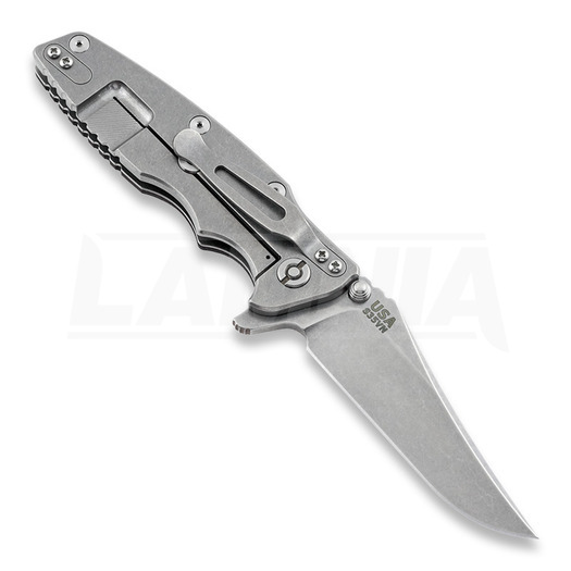 Πτυσσόμενο μαχαίρι Hinderer Eklipse Gen2 bowie, black/beige