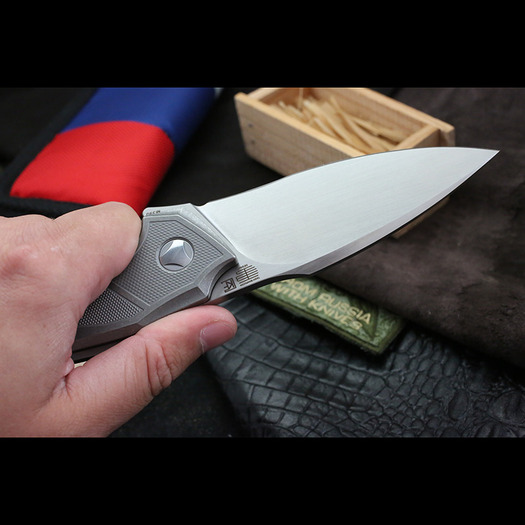 Skladací nôž Custom Knife Factory Muscle satin