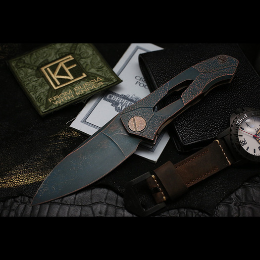 Πτυσσόμενο μαχαίρι Custom Knife Factory Ratata Customized - CPPRCUT