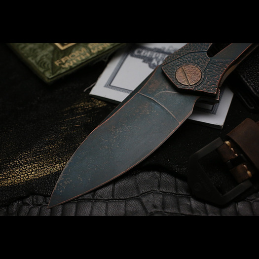 Nóż składany Custom Knife Factory Ratata Customized - CPPRCUT