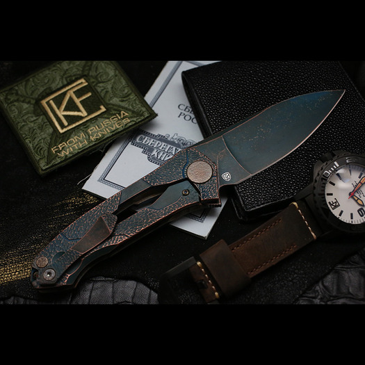 Saliekams nazis Custom Knife Factory Ratata Customized - CPPRCUT