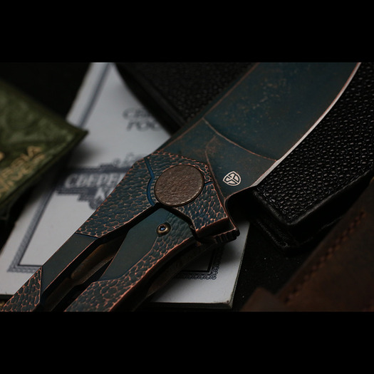 Πτυσσόμενο μαχαίρι Custom Knife Factory Ratata Customized - CPPRCUT