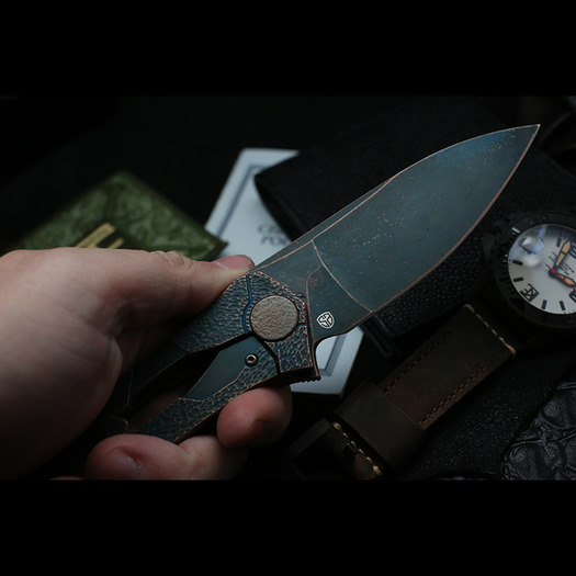 Custom Knife Factory Ratata Customized - CPPRCUT kääntöveitsi