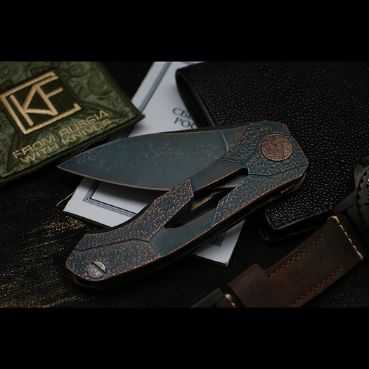 Nóż składany Custom Knife Factory Ratata Customized - CPPRCUT