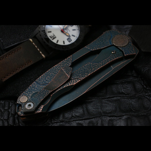 มีดพับ Custom Knife Factory Ratata Customized - CPPRCUT