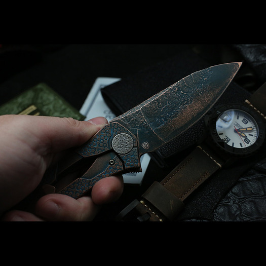 มีดพับ Custom Knife Factory Ratata Customized - BEST1