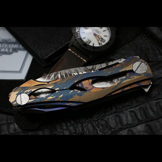 Custom Knife Factory Decepticon-3 Customized - ANIMGVN összecsukható kés