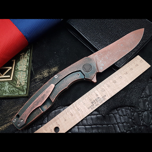 Custom Knife Factory S.S.E. Customized - CPPR1 접이식 나이프