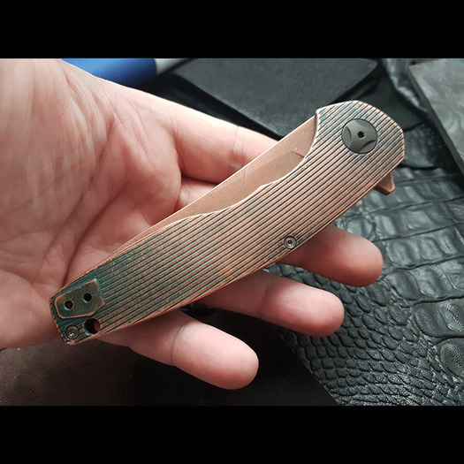 Custom Knife Factory S.S.E. Customized - CPPR1 折叠刀