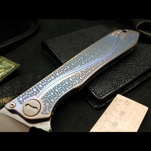 Nóż składany Custom Knife Factory Milk Customized - PATT