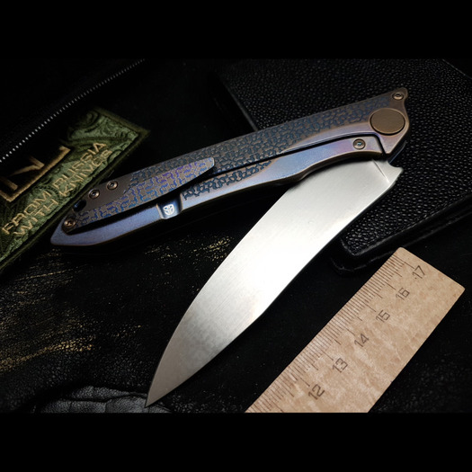 Custom Knife Factory Milk Customized - PATT összecsukható kés