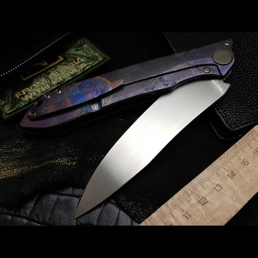 Custom Knife Factory Milk Customized - OLDBLUE fällkniv