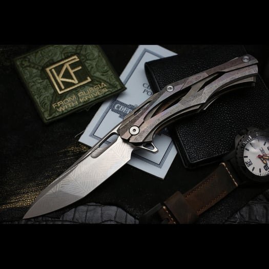 Custom Knife Factory Decepticon 1 Customized - BLEKL összecsukható kés