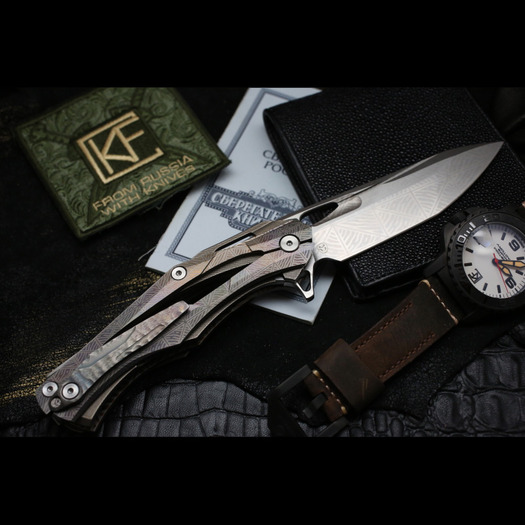 Custom Knife Factory Decepticon 1 Customized - BLEKL összecsukható kés