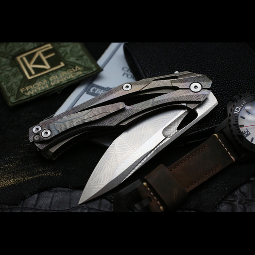 Saliekams nazis Custom Knife Factory Decepticon 1 Customized - BLEKL