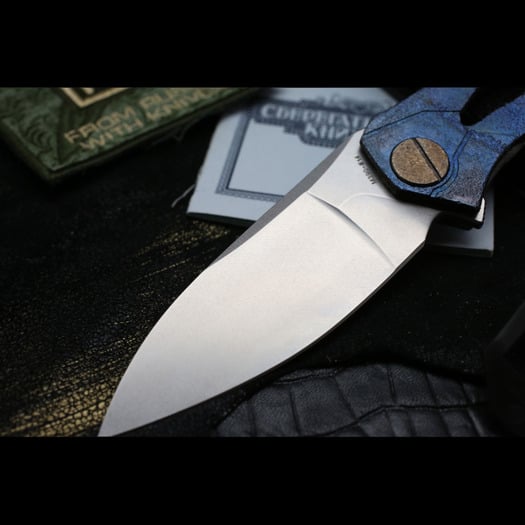 Nóż składany Custom Knife Factory Ratata Customized - DBDDBD