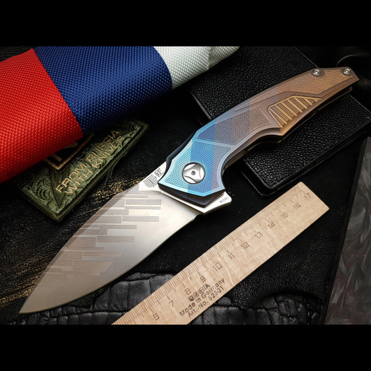 มีดพับ Custom Knife Factory Muscle Customized - FUTURE