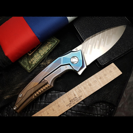 Custom Knife Factory Muscle Customized - FUTURE 折叠刀