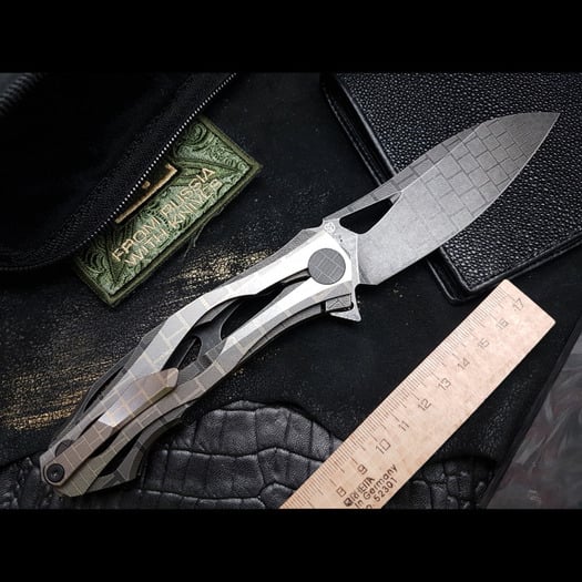 Custom Knife Factory Decepticon-3 Customized - CELL fällkniv