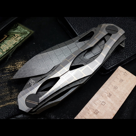 Custom Knife Factory Decepticon-3 Customized - CELL fällkniv