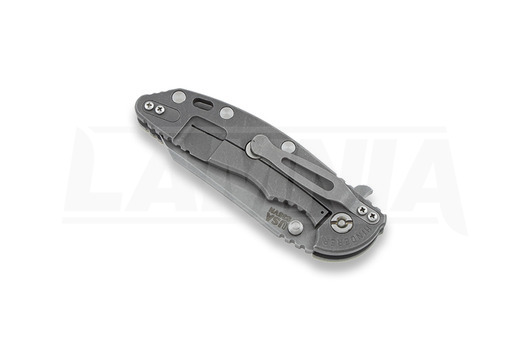 Hinderer XM-18 3,5" Wharncliffe Fatty foldekniv, sand