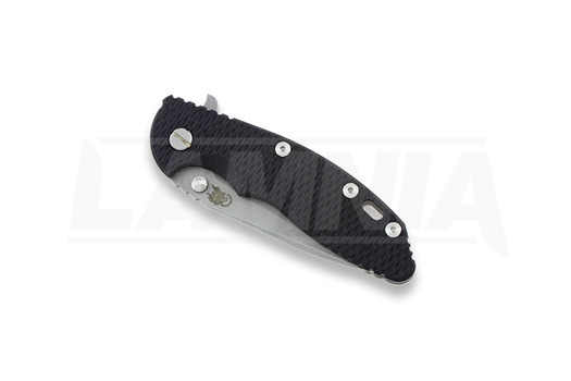 Coltello pieghevole Hinderer XM-18 3,5" Spearpoint, nero