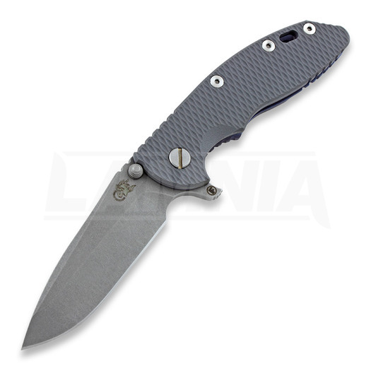 Hinderer XM-18 3,5" Spanto Fatty vouwmes, grijs