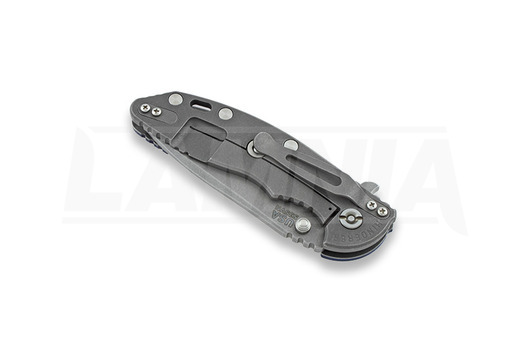 Hinderer XM-18 3,5" Spanto Fatty összecsukható kés, black/blue