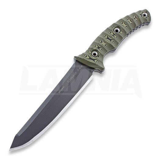 มีด RMJ Tactical Combat Asia, green/black