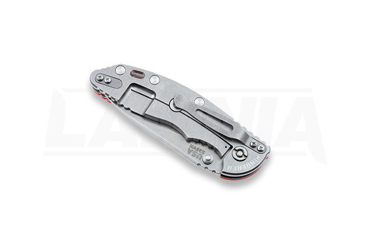 Πτυσσόμενο μαχαίρι Hinderer XM-18 3,5" Non-flipper Slicer, πορτοκαλί