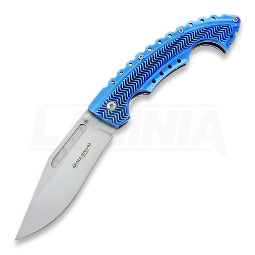 Böker Magnum Blue Bowie 접이식 나이프 01RY855