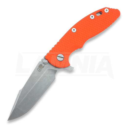 Πτυσσόμενο μαχαίρι Hinderer XM-18 3,5" 20CV Harpoon Spanto, πορτοκαλί