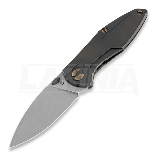 Cheburkov Tukan M390 Bronze Titanium 折り畳みナイフ