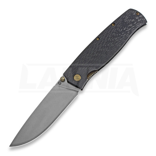 Cheburkov Strizh large M390 Carbon Fiber foldekniv