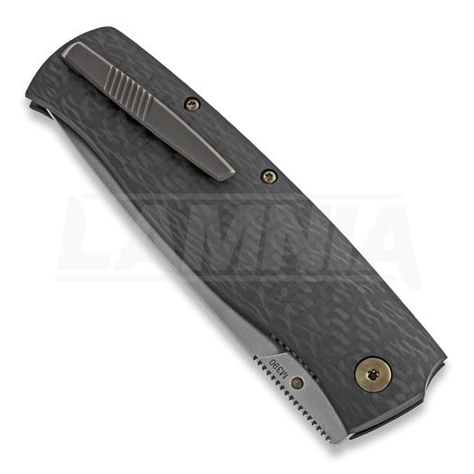 Cheburkov Strizh large M390 Carbon Fiber összecsukható kés