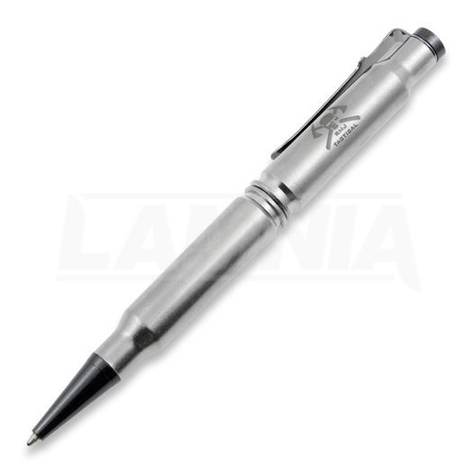 RMJ Tactical Bullet pen, nickel finish