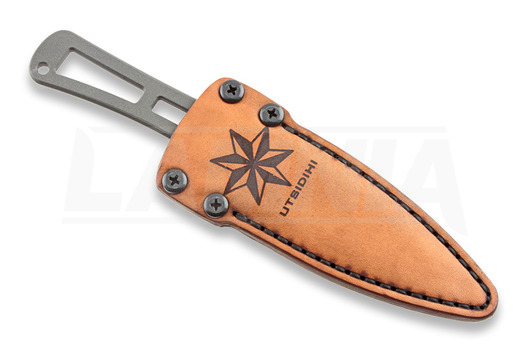 Нож RMJ Tactical Utsidihi with leather sheath