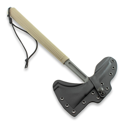 RMJ Tactical Shrike tomahawk, coyote brown