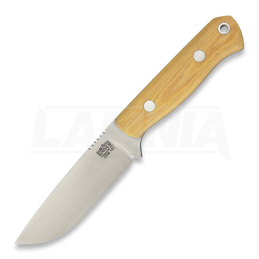 Bark River Bravo Necker II Ivory Micarta