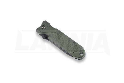 Briceag Fox Knives Prosuator II, verde, zimţat FX-FP2GS