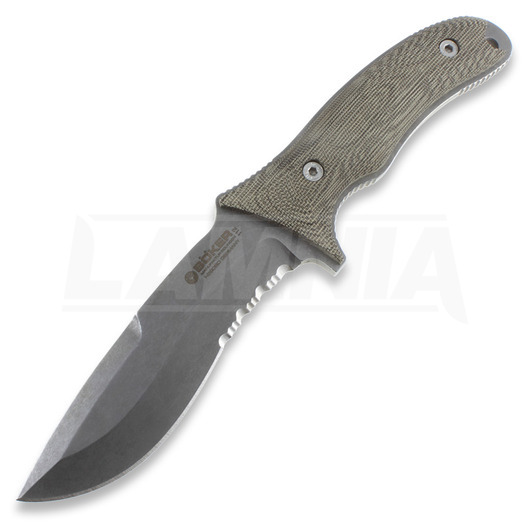 Böker Orca Outdoor Gen. 2 survival mes, gezaagd 120595