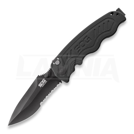 Skladací nôž SOG Zoom Mini Black Part Serr A/O SOG00234