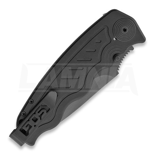 Складной нож SOG Zoom Part Serrated Black A/O SOG00236