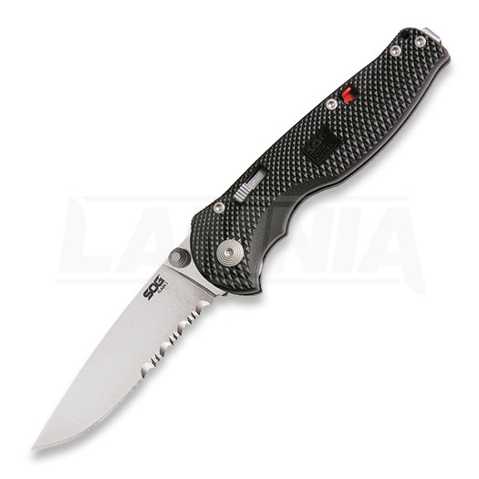 Saliekams nazis SOG Flash I A/O Satin Drop Point SOGFSA97BX