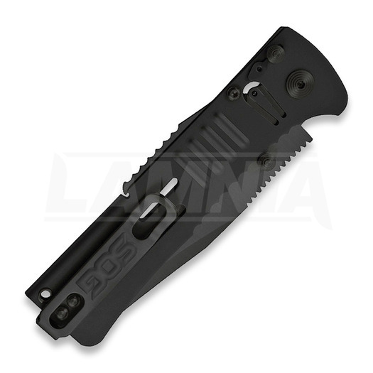 SOG Slimjim A/O Black Clip Point foldekniv SOGSJ32BX